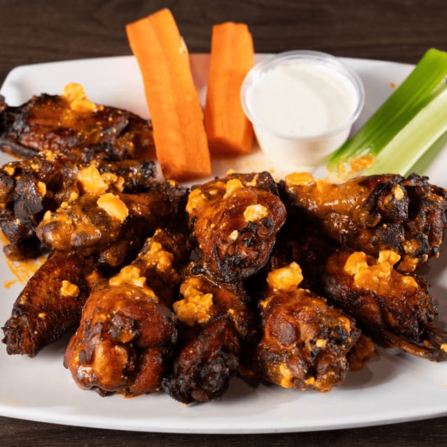 Smoked Bone-In Wings.