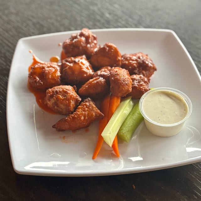 Hand Breaded Boneless.