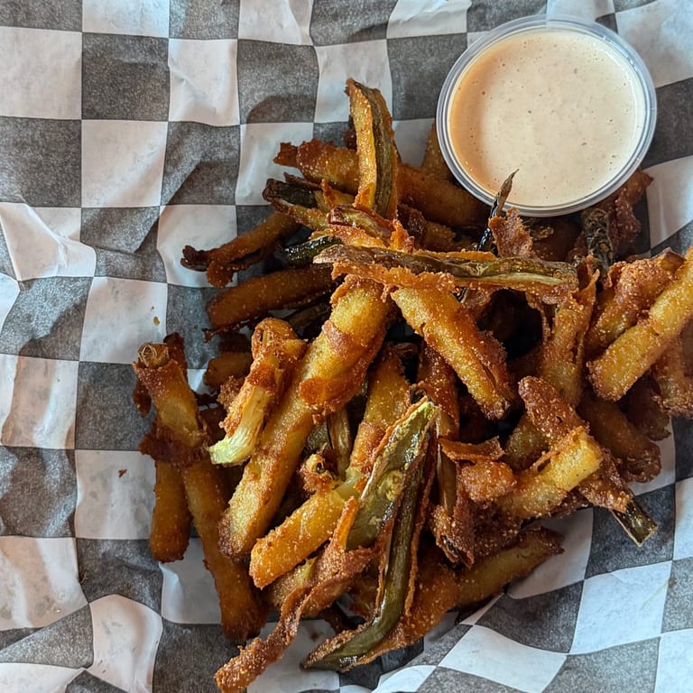Fried Pickles at Our Sports Bar