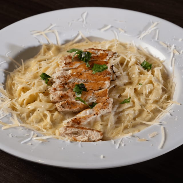 Fettuccine Alfredo.