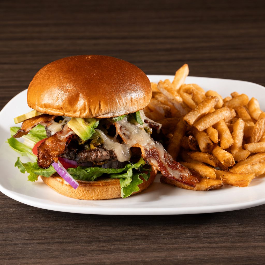 Baconater Burger.