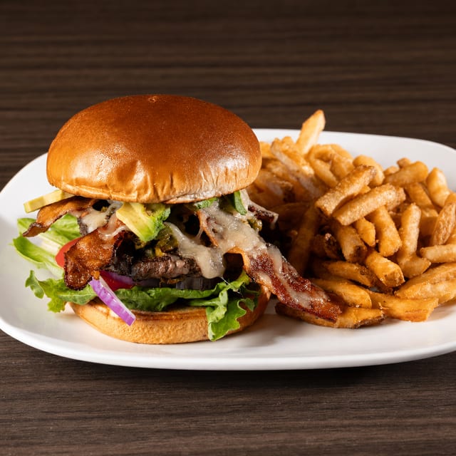 Baconater Burger.