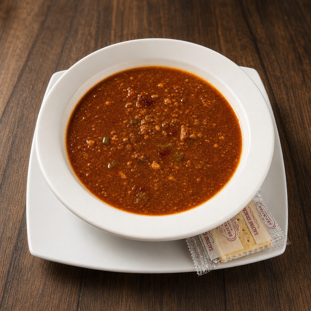 Homemade Chili Soup.