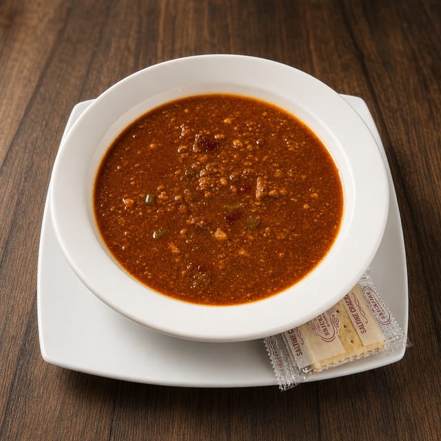 Homemade Chili Soup.