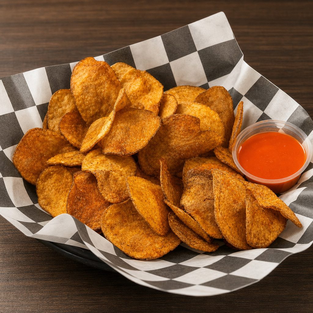 Hand Cut Chips.