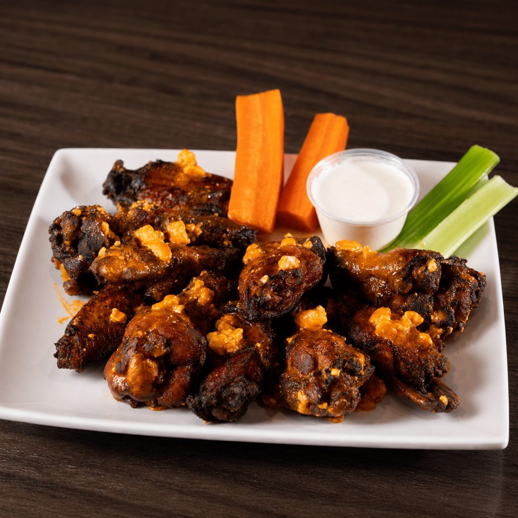 Smoked Bone-In Wings.