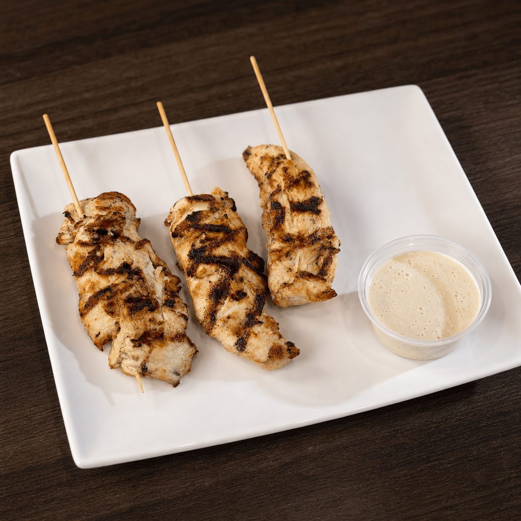 Chicken Skewers.