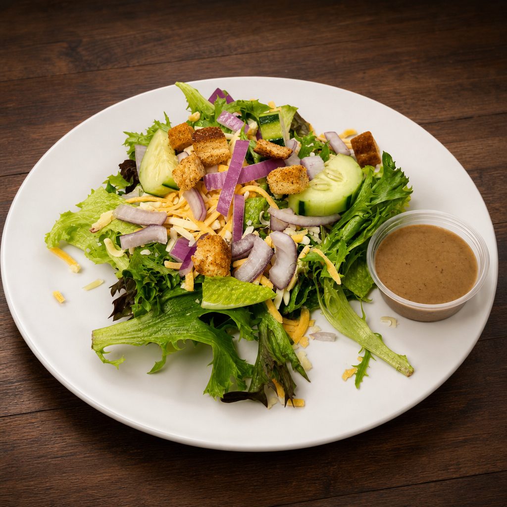Caesar or Garden Salad.