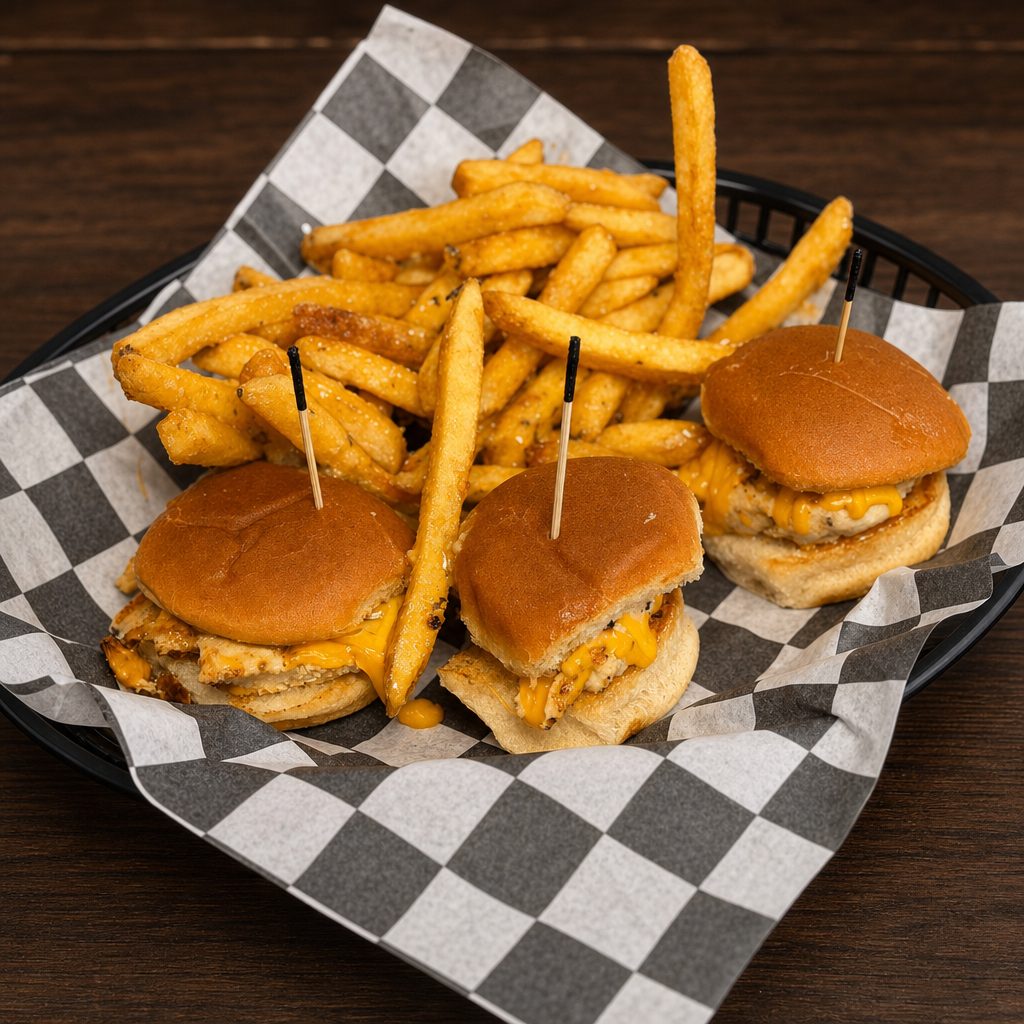 Three Slider Basket.