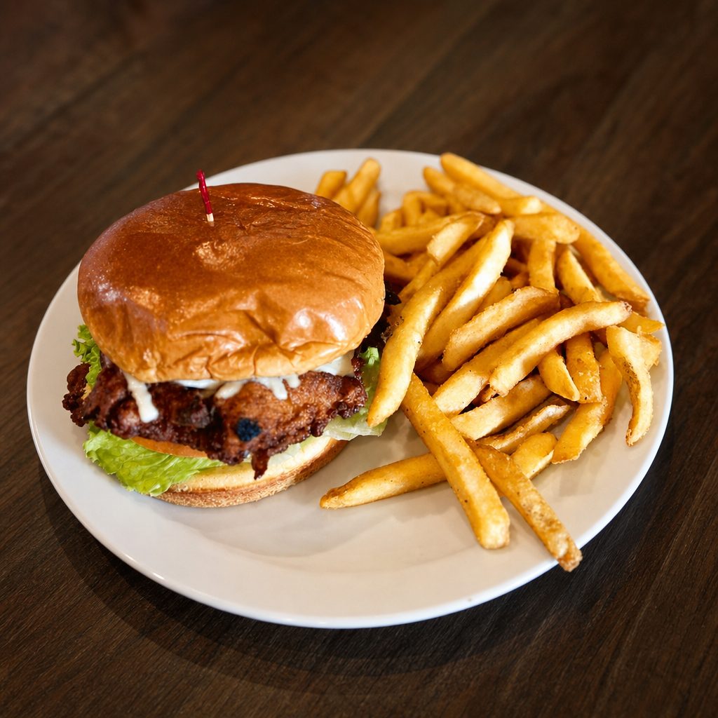 Fried Chicken Sandwich.
