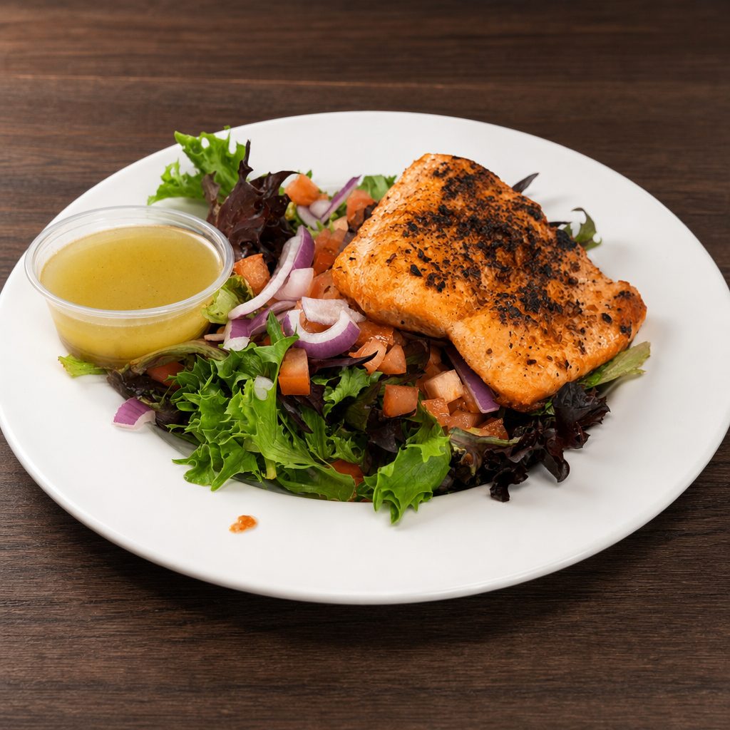 Fresh Salmon Salad.