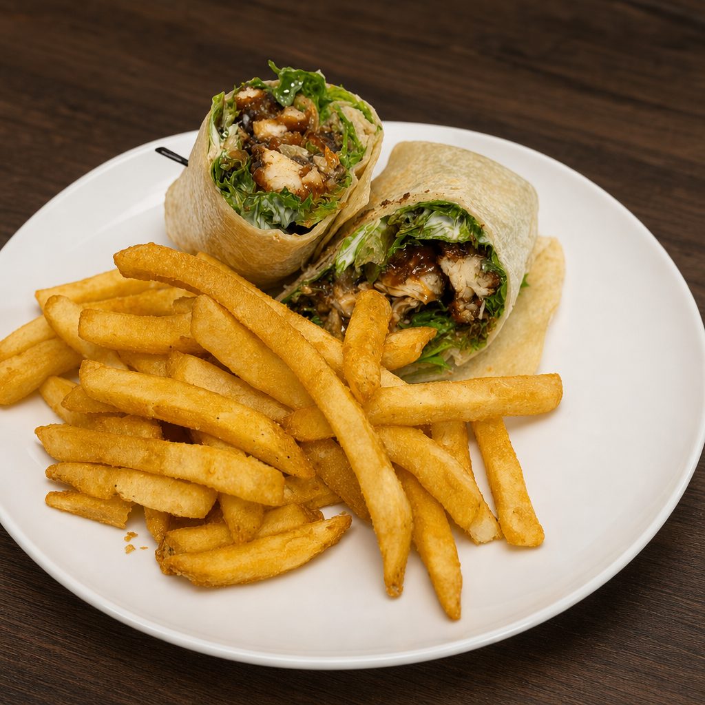 Spicy Chicken Wrap.