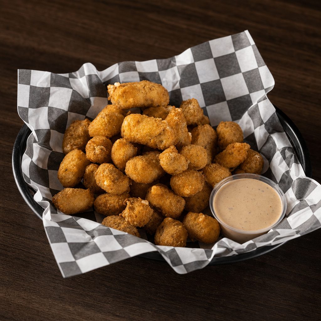 Fried Hatch Chile Cheese Curds.
