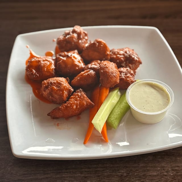 Hand Breaded Boneless.