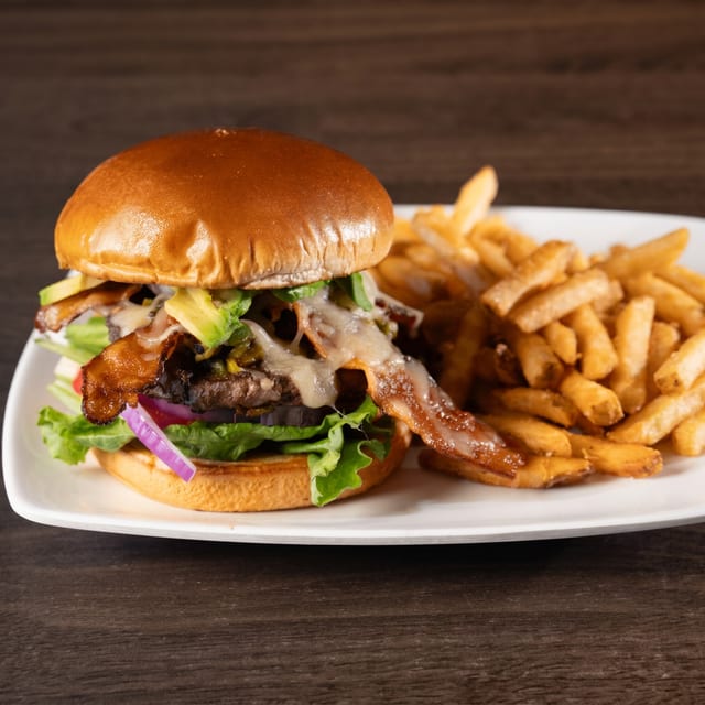 Baconater Burger.