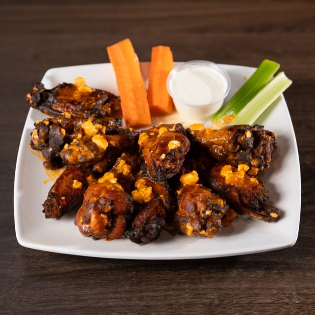 Smoked Bone-In Wings.