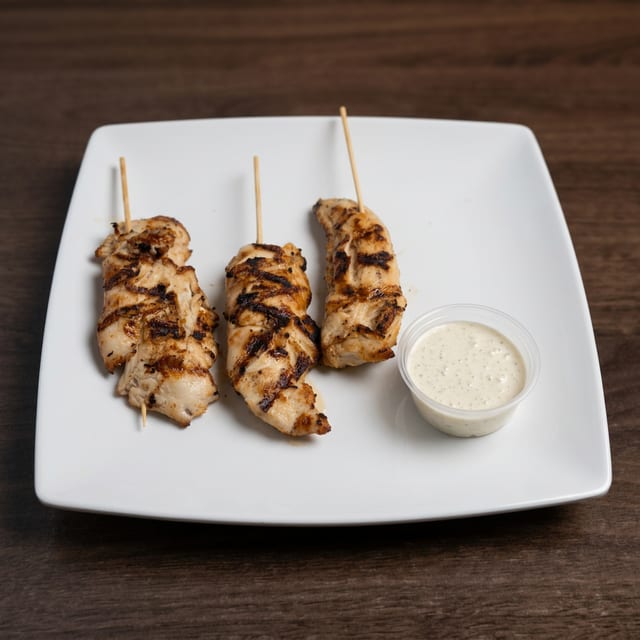 Chicken Skewers.