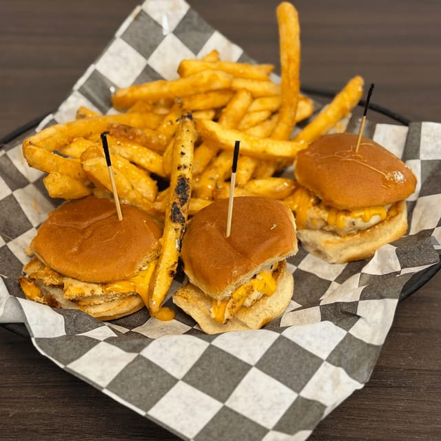 Three Slider Basket.