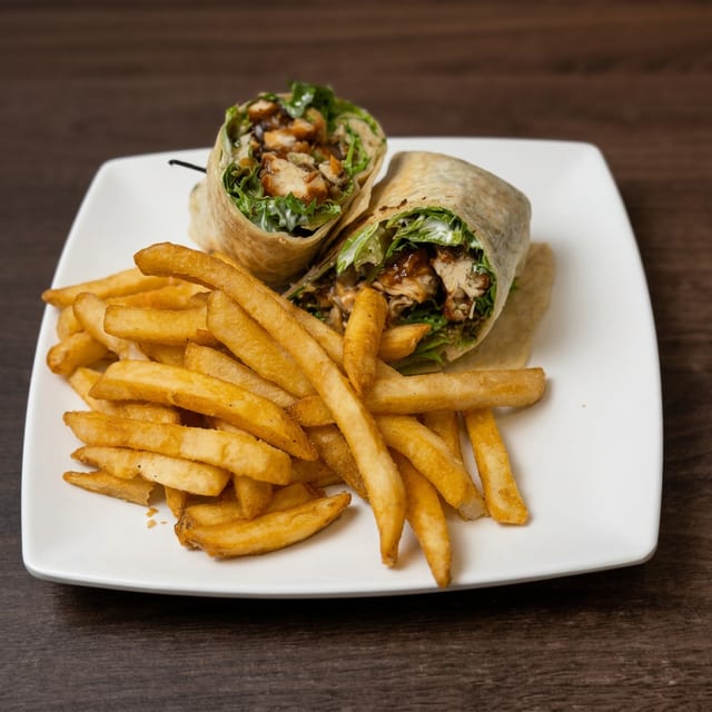 Spicy Chicken Wrap.