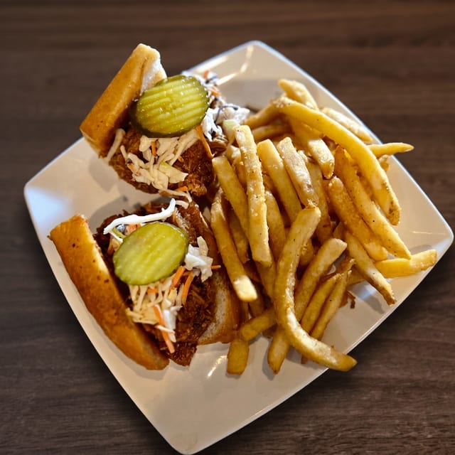 Pulled Pork Sandwich.