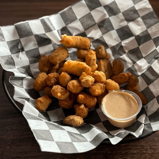 Fried Hatch Chile Cheese Curds.